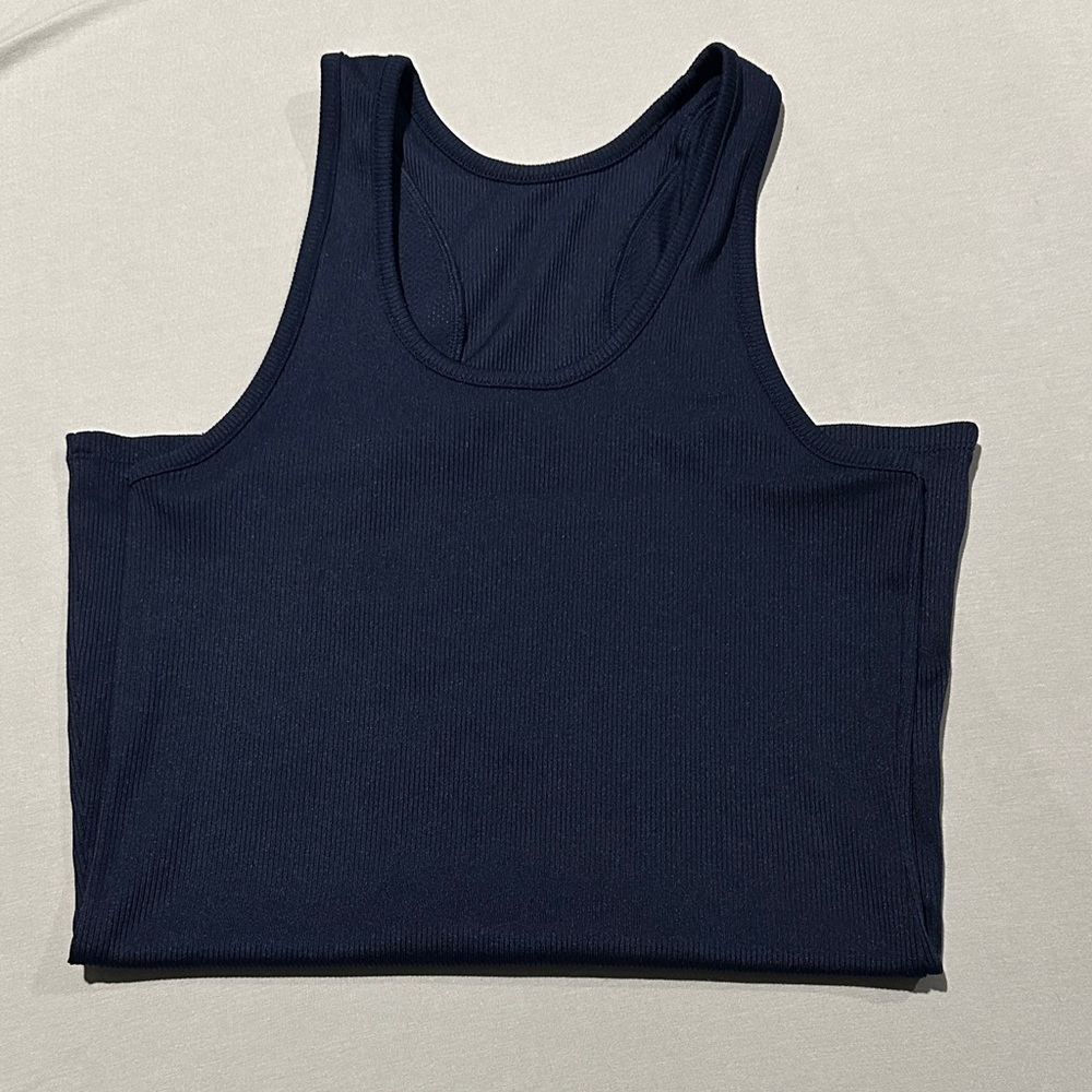 Navy Blue Tank Top